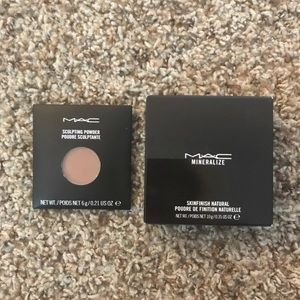 Mac Pressed Powder and Bronzer